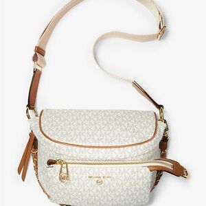 Michael Kors Maisie 2 in 1 Belt Bag Vanilla/Acorn